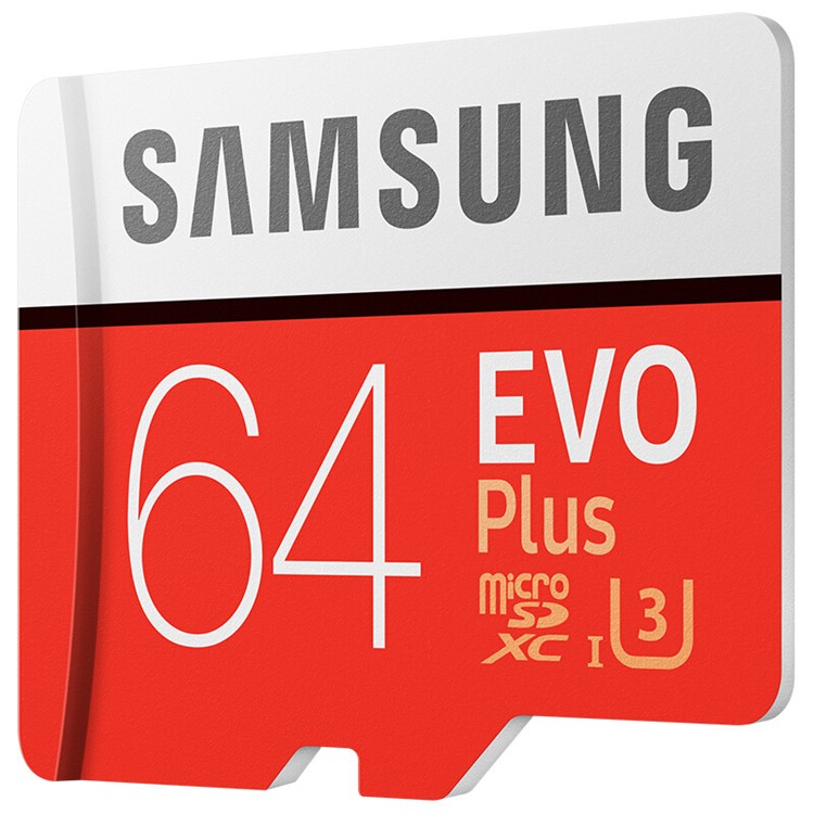OEM SAMSUNG EVO PLUS 64 GB TF Speicherkarte 100 MB / S Lesen - Rot-2