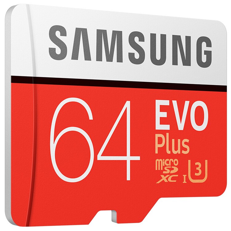 OEM SAMSUNG EVO PLUS 64 GB TF Speicherkarte 100 MB / S Lesen - Rot-3