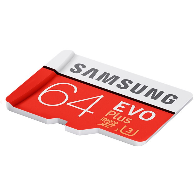 OEM SAMSUNG EVO PLUS 64 GB TF Speicherkarte 100 MB / S Lesen - Rot-4