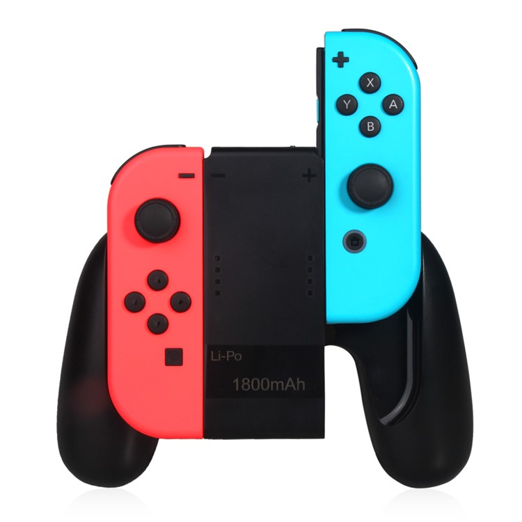 DOBE TNS-873 Grip Handle Charging Dock Station Li-Po 1800mAh Power Bank Portable Charger Chargeable Stand Holder for Nintendo Switch NS Joy-Con-10