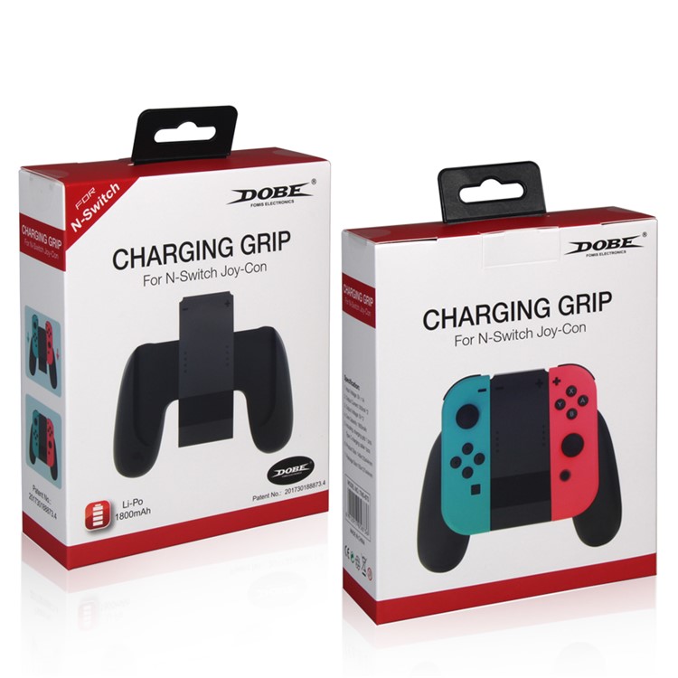 DOBE TNS-873 Grip Handle Charging Dock Station Li-Po 1800mAh Power Bank Portable Charger Chargeable Stand Holder for Nintendo Switch NS Joy-Con-13
