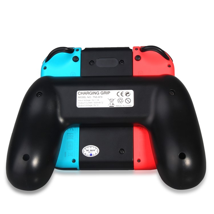 DOBE TNS-873 Grip Handle Charging Dock Station Li-Po 1800mAh Power Bank Portable Charger Chargeable Stand Holder for Nintendo Switch NS Joy-Con-9