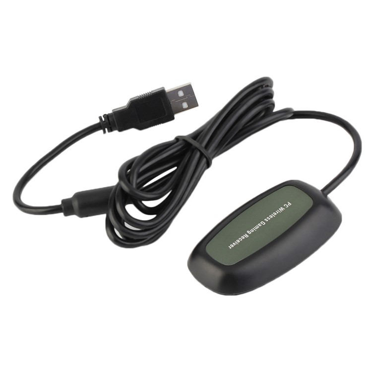 USB Receiver Adapter for Microsoft Xbox 360 - Black-3