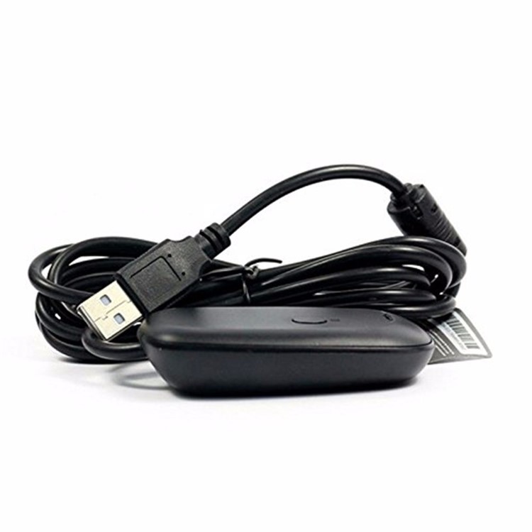 USB Receiver Adapter for Microsoft Xbox 360 - Black-4