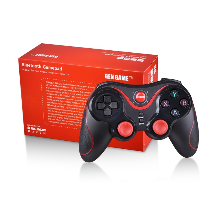 S5 Wireless 2.4G + Bluetooth Gamepad Handle Controller, Support iOS Android Windows Systems-9