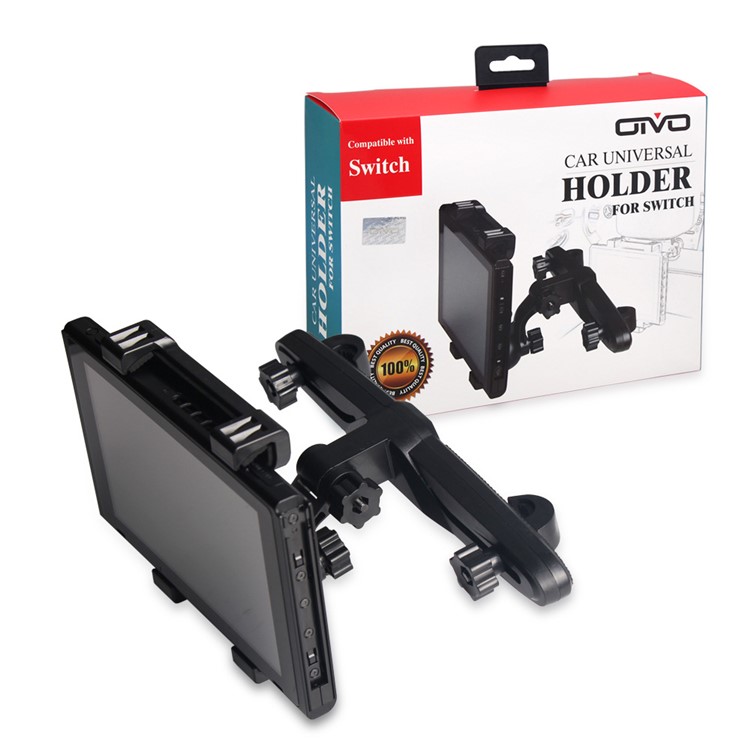 OIVO Universal Rotary Headrest Cradle Car Mount Holder for Nintendo Switch-1