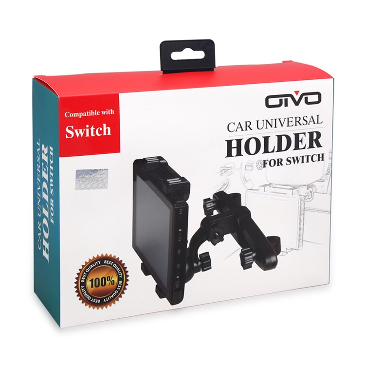 OIVO Universal Rotary Headrest Cradle Car Mount Holder for Nintendo Switch-6