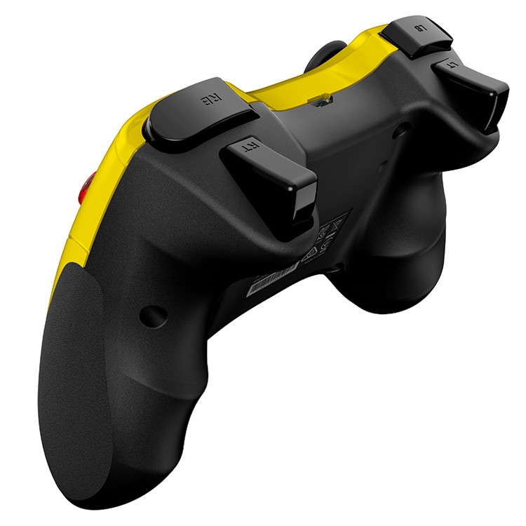 RAPOO V600S 2.4G Wireless Game Controller Joystick Game Pad for PS3 PC Notebook - Yellow-5
