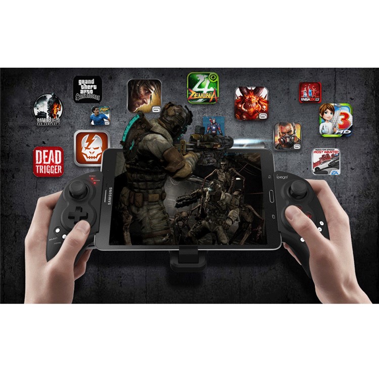 IPEGA Practical Stretch Wireless Bluetooth Game Controller Gamepad Joystick for 5-10 inches Phones and Tablets-1