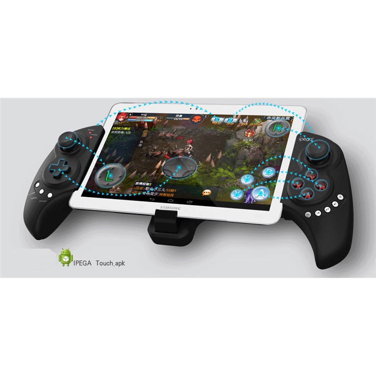 IPEGA Practical Stretch Wireless Bluetooth Game Controller Gamepad Joystick for 5-10 inches Phones and Tablets-5