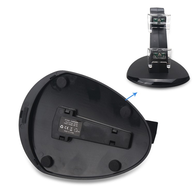 OIVO Dual USB Controller Charging Dock Stand with LED Indicator for Xbox One Controller-9