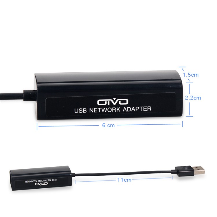 OIVO IV-SW035 USB 2.0 100Mbps Ethernet Network Adapter for Nintendo Switch Wii WiiU-4