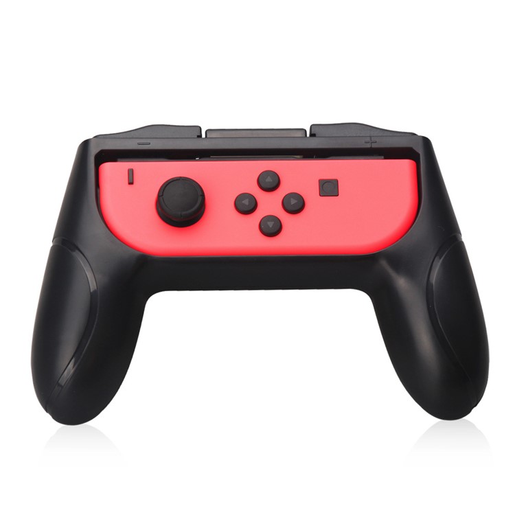 2PCS/Set ABS Game Controller Direction Manipulate Grip Handle for Nintendo Switch Joy-Con - Black-2