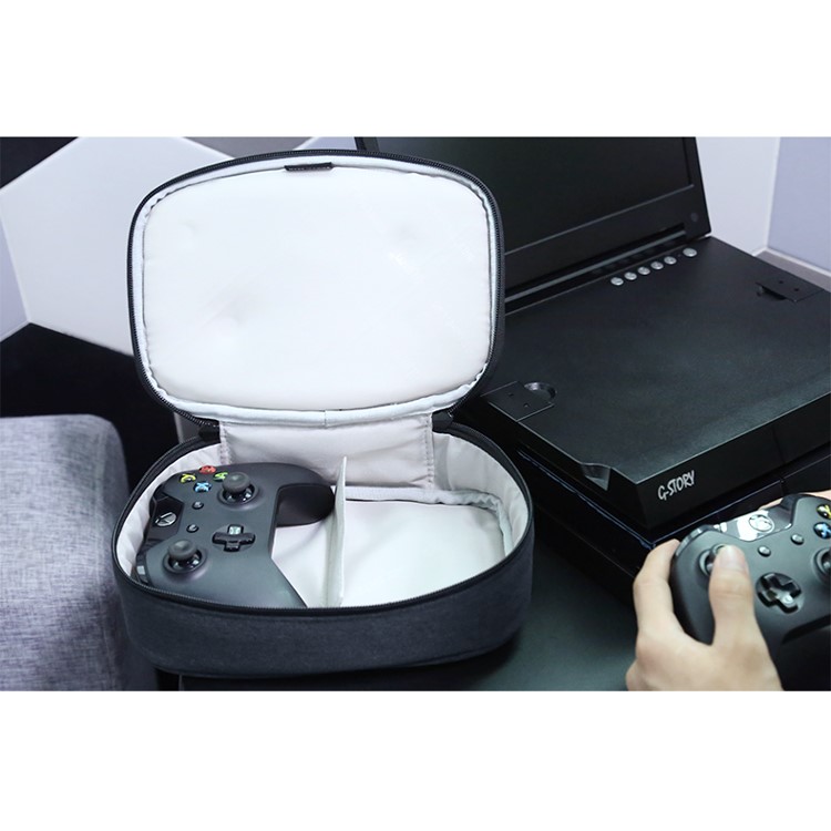 BUBM Portable Dual Joysticks Storage Bag Video Game Console Travel Bag-17