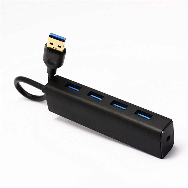 4-Port USB 3.0 Portable High Speed Data Hub-3