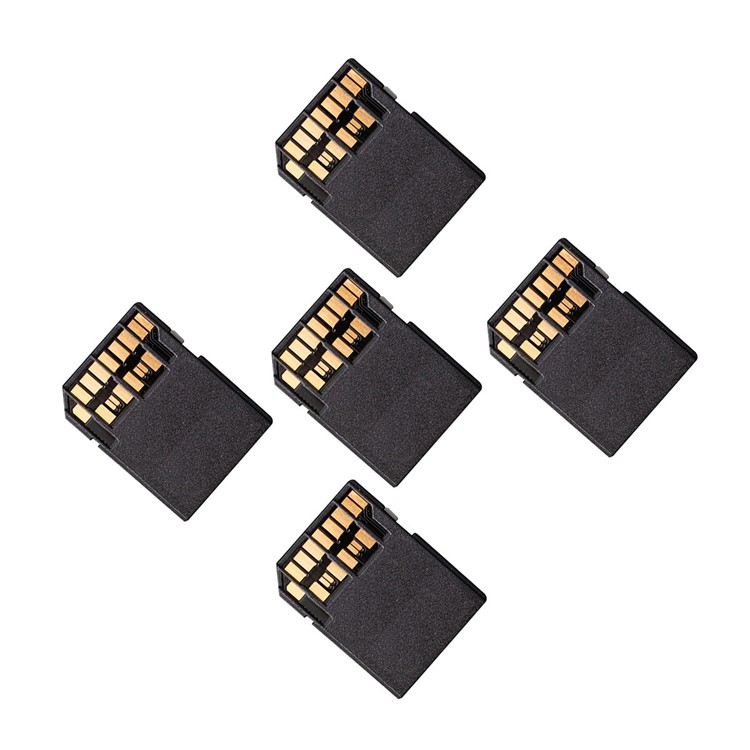 5pcs / Set UHS-II 4.0 Tarjeta Micro SD SD SDC SDXC A SD SDHC SDXC Adaptador De Tarjeta Kit-6