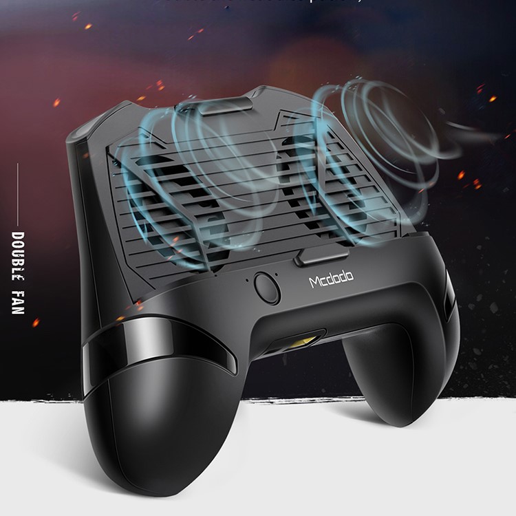 

MCDODO TB-5220 Mobile Phone Gamepad Dual Cooling Fan Radiator with Foldable Stand