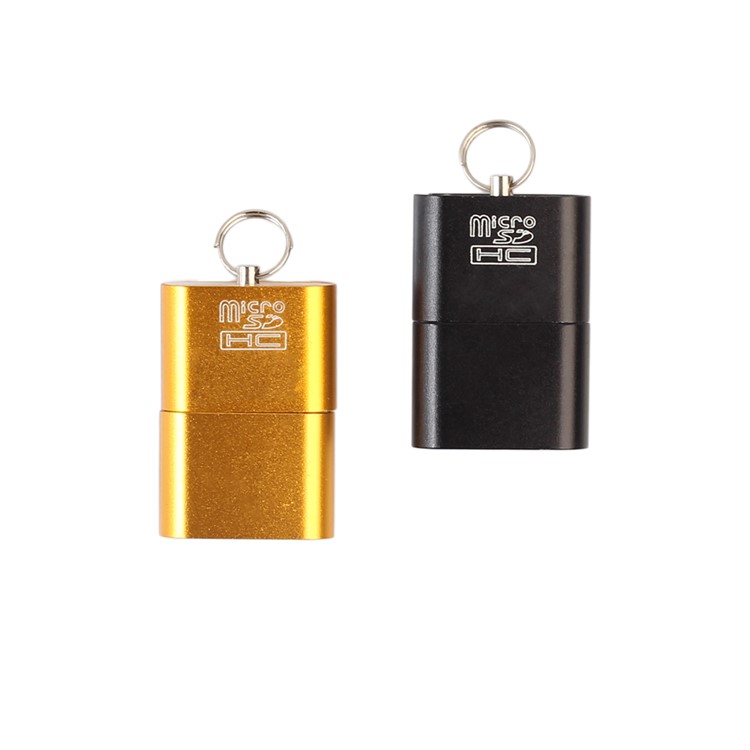 Mini Leitor De Cartão USB 2.0 De Transferência De Dados Para Cartão Micro SD TF - Preto-4
