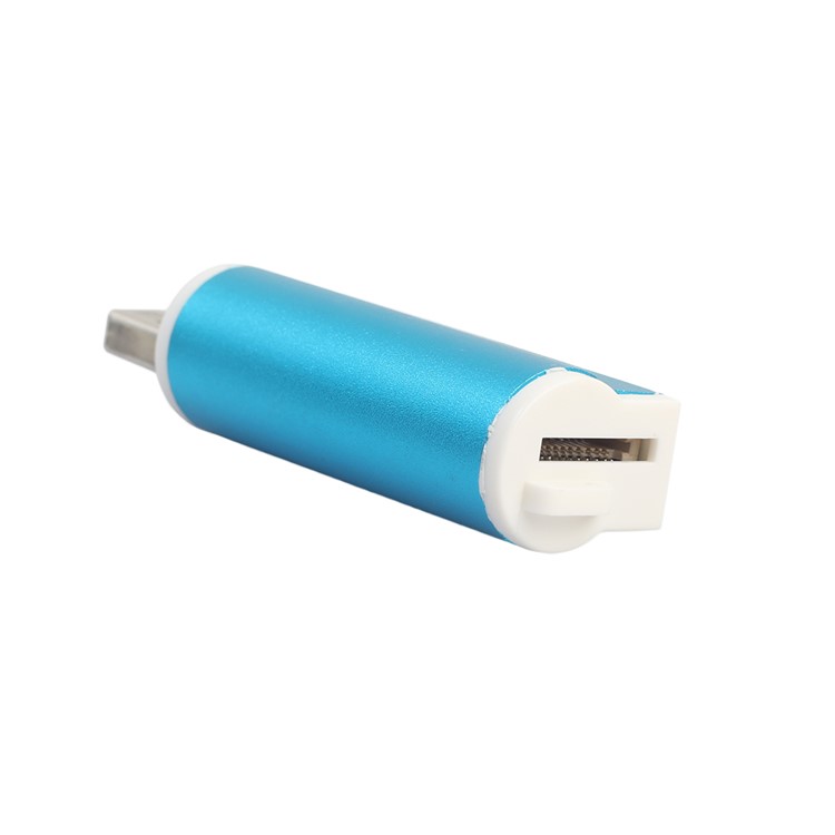 All-in-1 USB 2.0 Memory Card Reader for Micro MS (m2), MS Duo/MS PRO Duo, SD/MMC/SDHC/DC, Micro SD/T-Flash - Blue-4