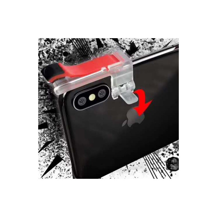 One Pair M24 Quick Shooting Aim Buttons Phone Game Controllers Assist Tools with Storage Box for STG FPS TPS-2