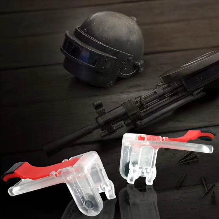 One Pair M24 Quick Shooting Aim Buttons Phone Game Controllers Assist Tools with Storage Box for STG FPS TPS-4