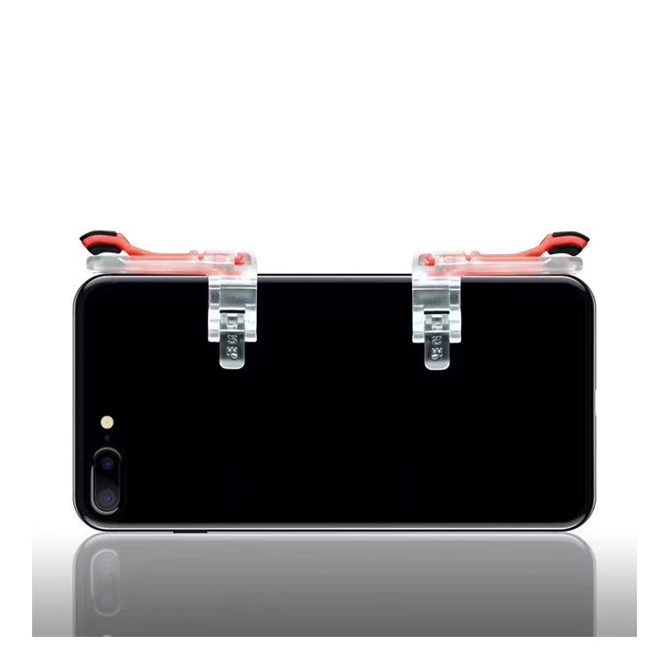 One Pair M24 Quick Shooting Aim Buttons Phone Game Controllers Assist Tools with Storage Box for STG FPS TPS-6