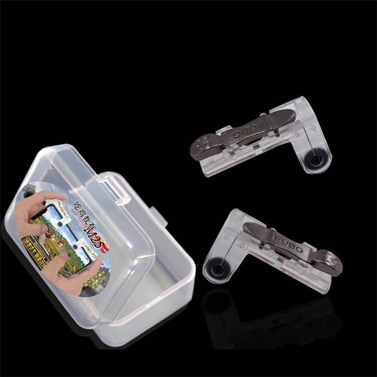 One Pair M5 Quick Metal Shooting Buttons PUBG Phone Game Controllers Assist Tools for STG FPS TPS-9