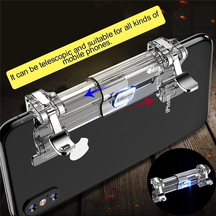 K8 Mobile Game Controllers Assist Tools for PUBG Knives Out Games (One Pair)-2