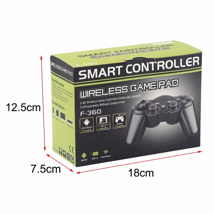 2.4GHz Wireless Gamepad Joystick with OTG Converter for Windows 8/7/XP, Tablet/Phone/TV, Android TV Box-14