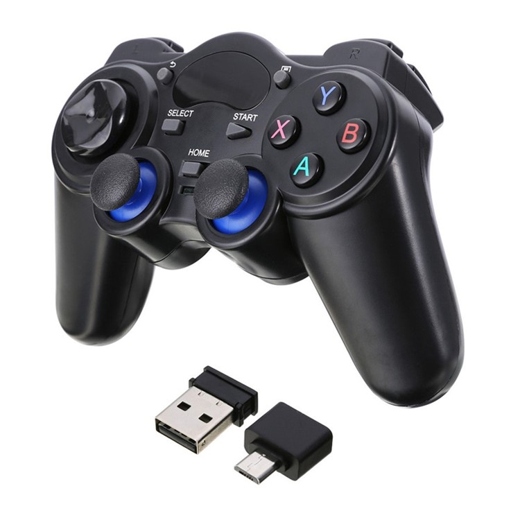 2.4GHz Wireless Gamepad Joystick with OTG Converter for Windows 8/7/XP, Tablet/Phone/TV, Android TV Box-3