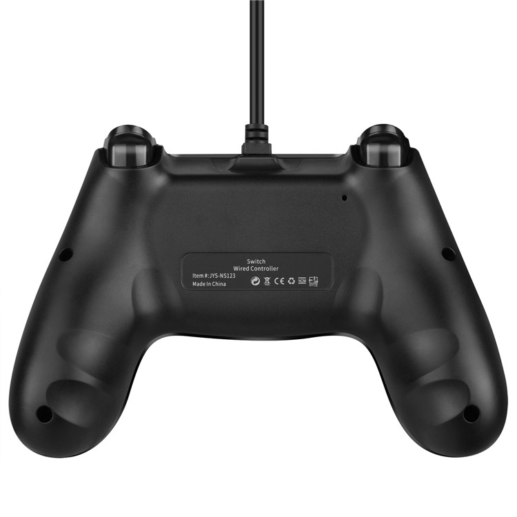 NS123 USB Wired Game Controller Handle Gamepad Joystick for Nintendo Switch - Black-2