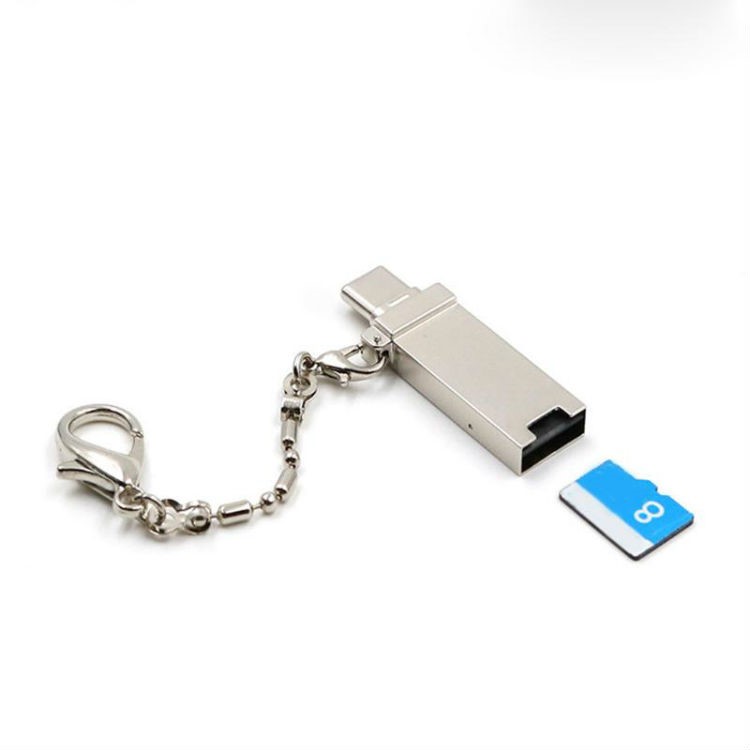 XQ-R005 Type-C USB 2.0 Portable Card Reader for Micro SD Card-10