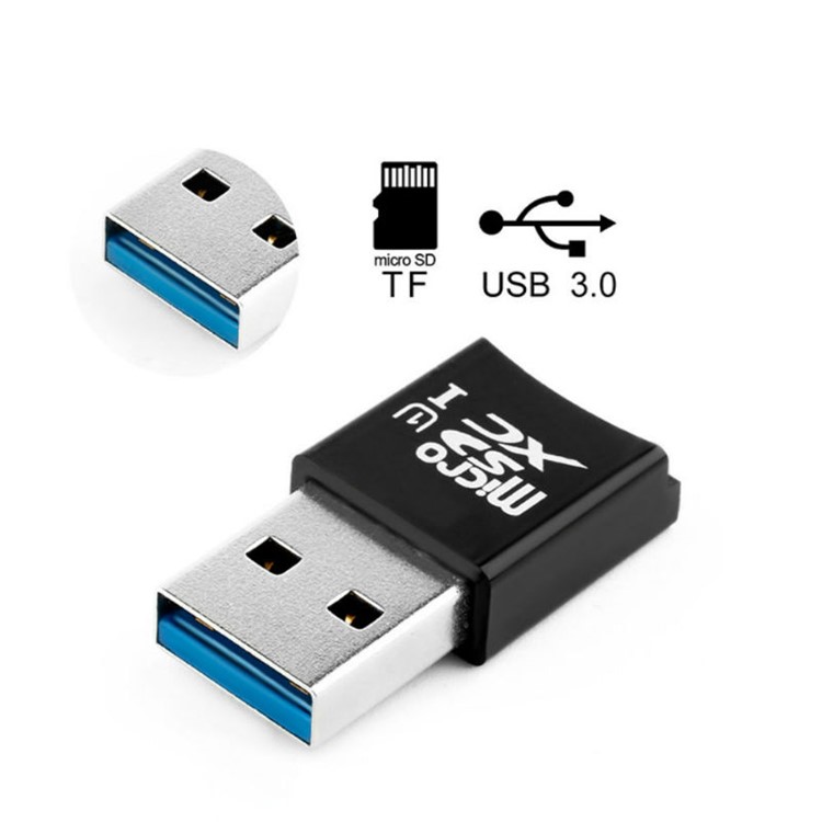 XQ-R001 Portable USB3.0 Card Reader for Micro SD / TF Card-5