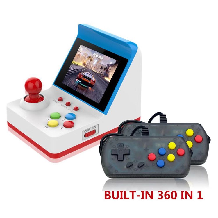 A6 Hand-Held Gaming Handle Game Console Children Nostalgic Players 360 Built-in Games 3.0 inch Screen-7