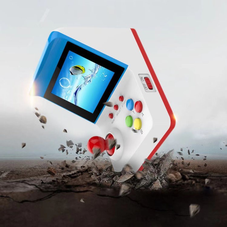 A6 Hand-Held Gaming Handle Game Console Children Nostalgic Players 360 Built-in Games 3.0 inch Screen-9