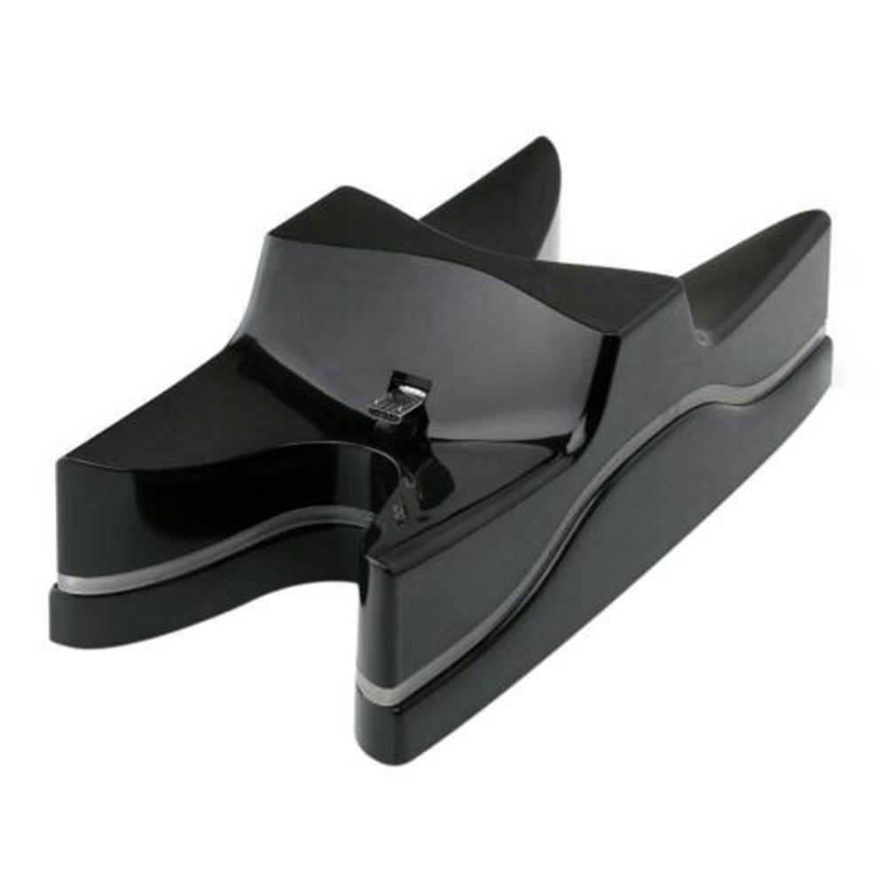 PS4 LED De Luz Controlada Estação De Carregador Duplo USB LED Carregamento Stand Doca - Preto-2