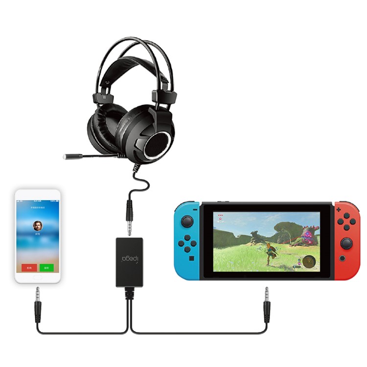 IPEGA Game Playing 2 in 1 NS Switch Audio Converter-5