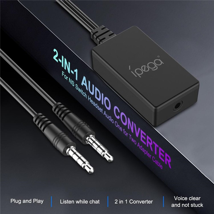 IPEGA Game Playing 2 in 1 NS Switch Audio Converter-6