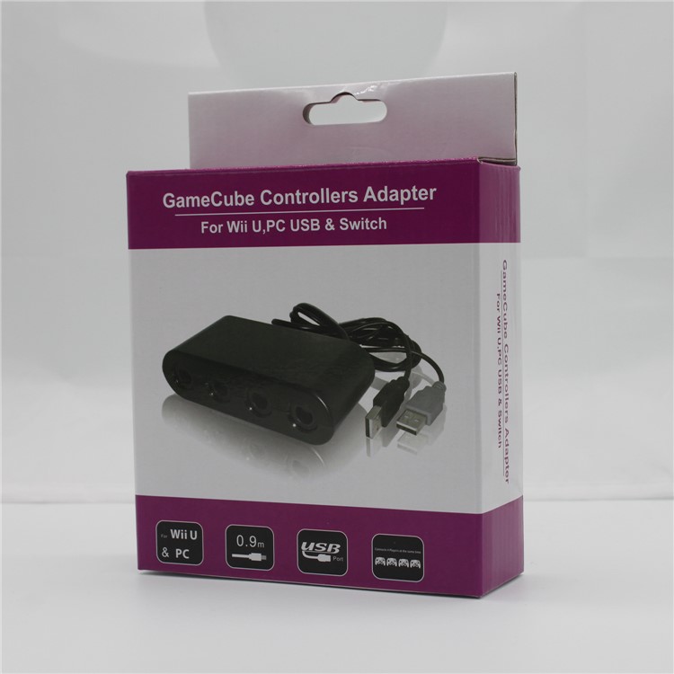 HHC-BX201 GameCube/NGC Controllers Adapter Converter?for Wii U/PC/USB and Switch-7