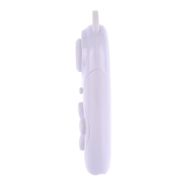 Wireless Bluetooth Mini Game Remote Controller Phone Camera Shutter - White-4