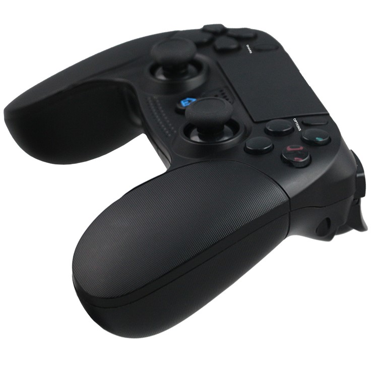 PS4 Controller Wireless Bluetooth Gamepad for PS4/PS3 Console-Touch Panel + Antiskid Marks + Built-in Color LED + Headphone Jack-7