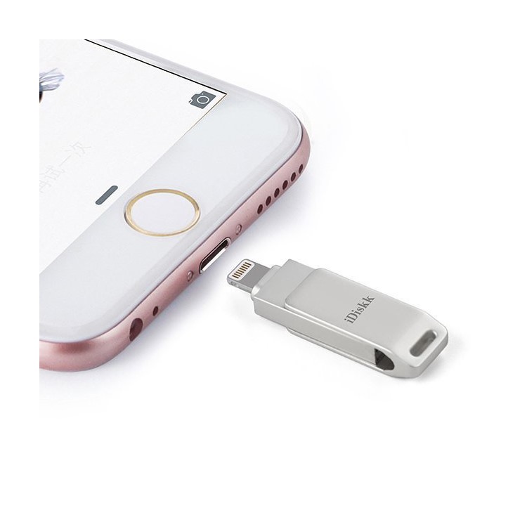 IDISKK 32GB MFI Lighnting 8pin & USB 2.0 Flash Drive for iPhone iPad Macbook PC etc-5