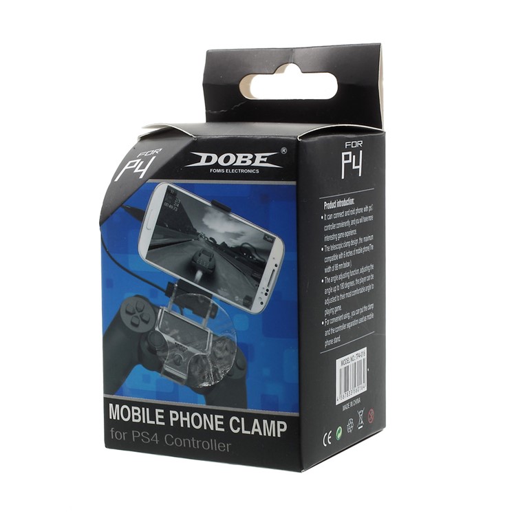 Rotary Smartphone Clamp Holder for Playstation 4 PS4 Controller-8