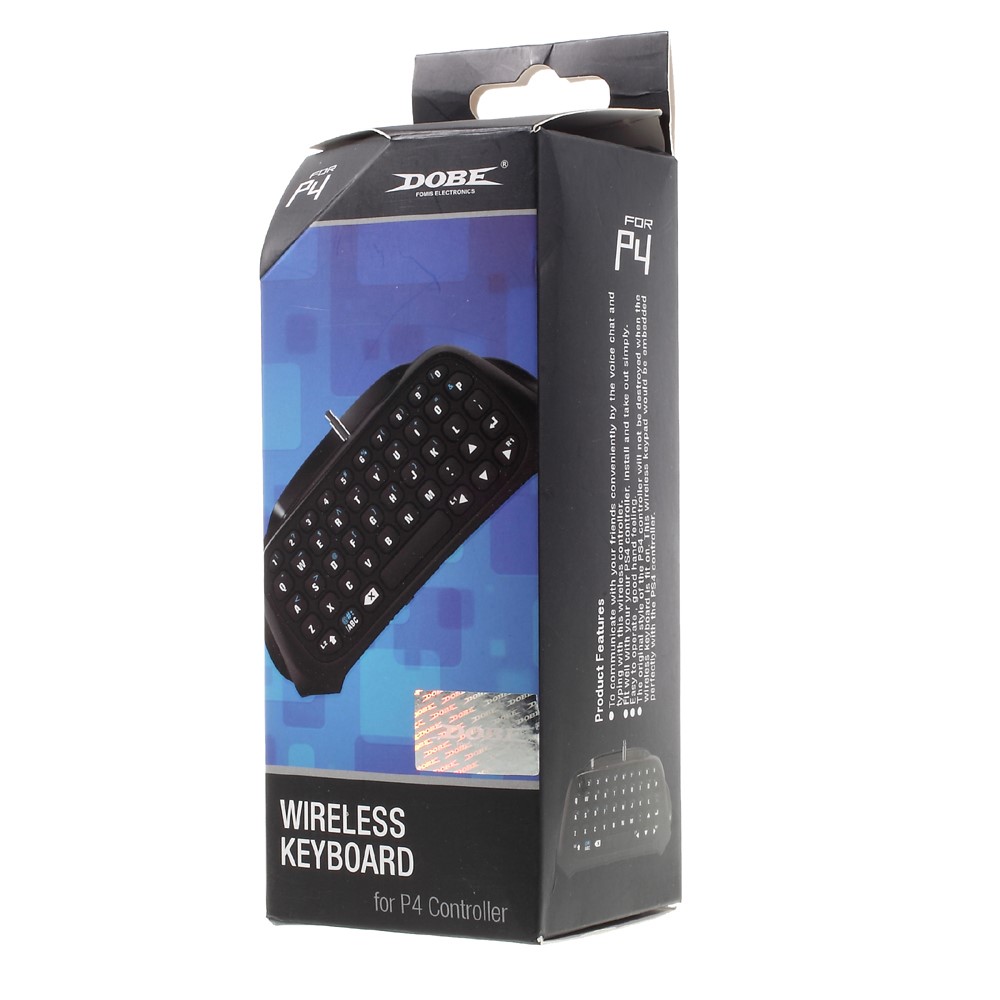 DOBE TP4-008 Wireless Bluetooth Game Keyboard for PlayStation PS 4 Controller (CE/RoHS)-12