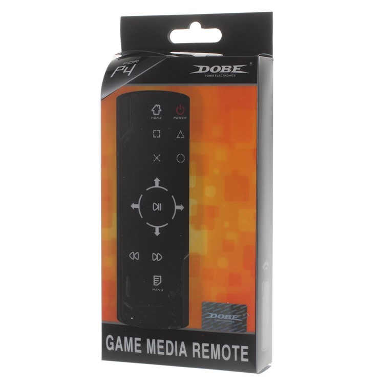DOBE TP-010 Bluetooth 3.0 Game Media Remote Controller for PlayStation PS 4 Blu-ray DVD-5