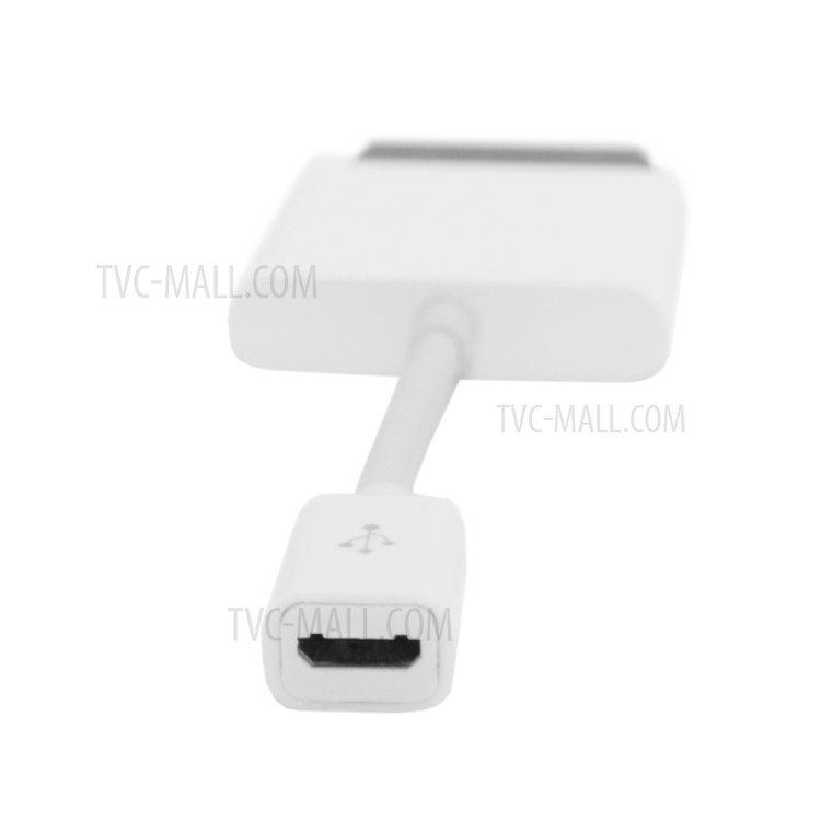 Micro USB 2.0 Female to SD SDXC Card Reader Adapter Cable - White-8