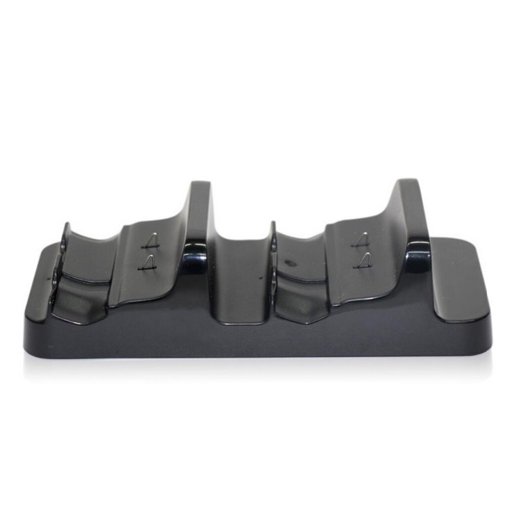 Dual Charger Dock Station + 2 Rechargeable Batteries for Microsoft Xbox One Wireless Controller - Black-2