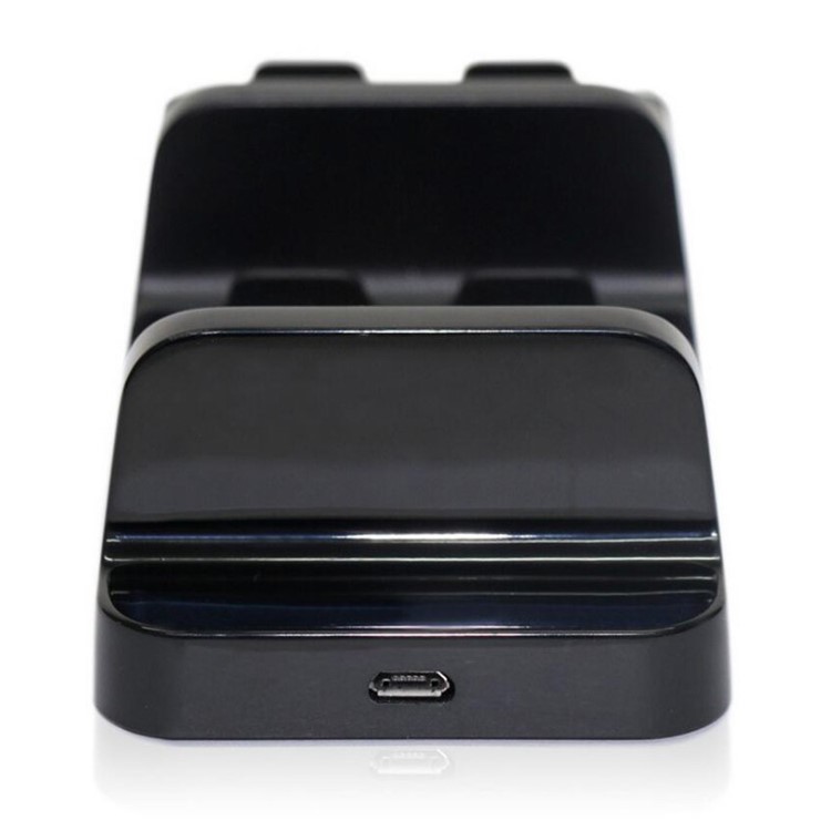 Dual Charger Dock Station + 2 Rechargeable Batteries for Microsoft Xbox One Wireless Controller - Black-5