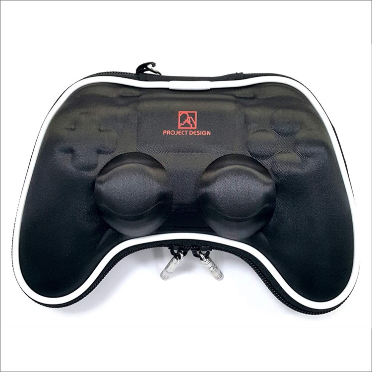PROJECTDESIGN Airform EVA Pouch Case Bag for Sony PS4 Controller with Wrist Strap - Black-3