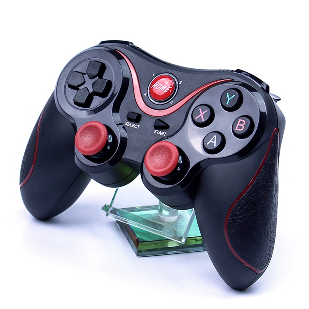 C8 Wireless Bluetooth Game Controller GamePad Joystick Para IOS Android, Etc Con El Titular De La Abrazadera Del Teléfono-9